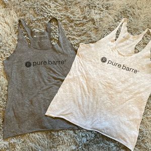 Pure Barre tank top - set of 2 - size large